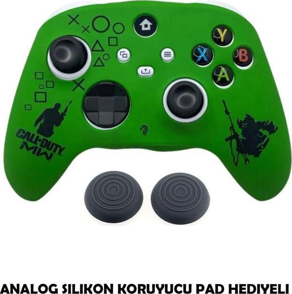 Deadskull Xbox Series S/Seris X 9.Nesil Uyumlu Desenli Oyuncu Kolu Silikon Kılıf +Analog Silikon - Image 1