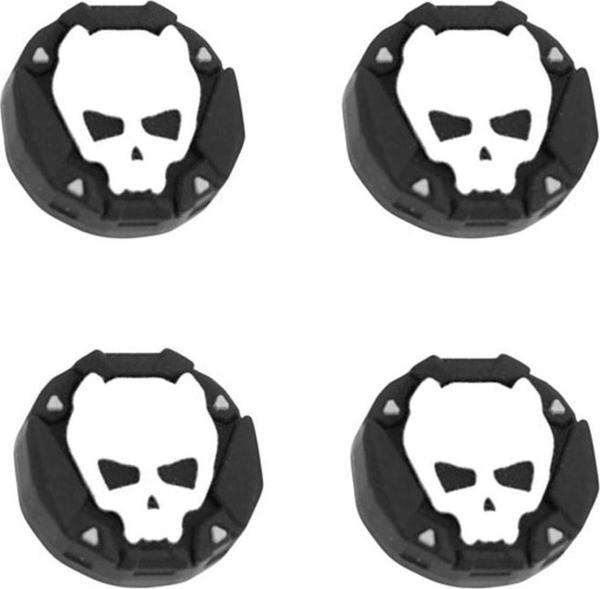 Dobe 3D Skull Ps5/Ps4/Ps3/Xbox One/One X/One S/Series X/Series S 3D Analog Silikon Koruyucu -4 Adet - Image 1