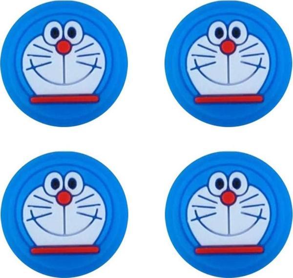 Dobe Doreamon  Ps5/Ps4/Ps3/Xbox One/One X/One S/Series X/Series S 3D Analog Silikon Koruyucu -4 Adet - Image 1