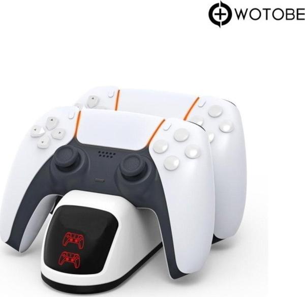 Wotobe Playstation 5 Dualsense Oyun Kolu Şarj İstasyonu - Image 1