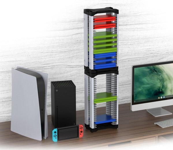 Wotobe Ty-2847 Oyun Diski Depolama Standı Ps4/Ps5/Nintendo Switch/Xbox Oyun Kartı İçin - Image 1