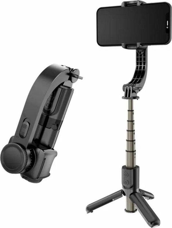 Wotobe L19 Gimbal Motorlu Mini Cep Boy Telefon Selfie Ve Çubuğu Tripod - Image 1