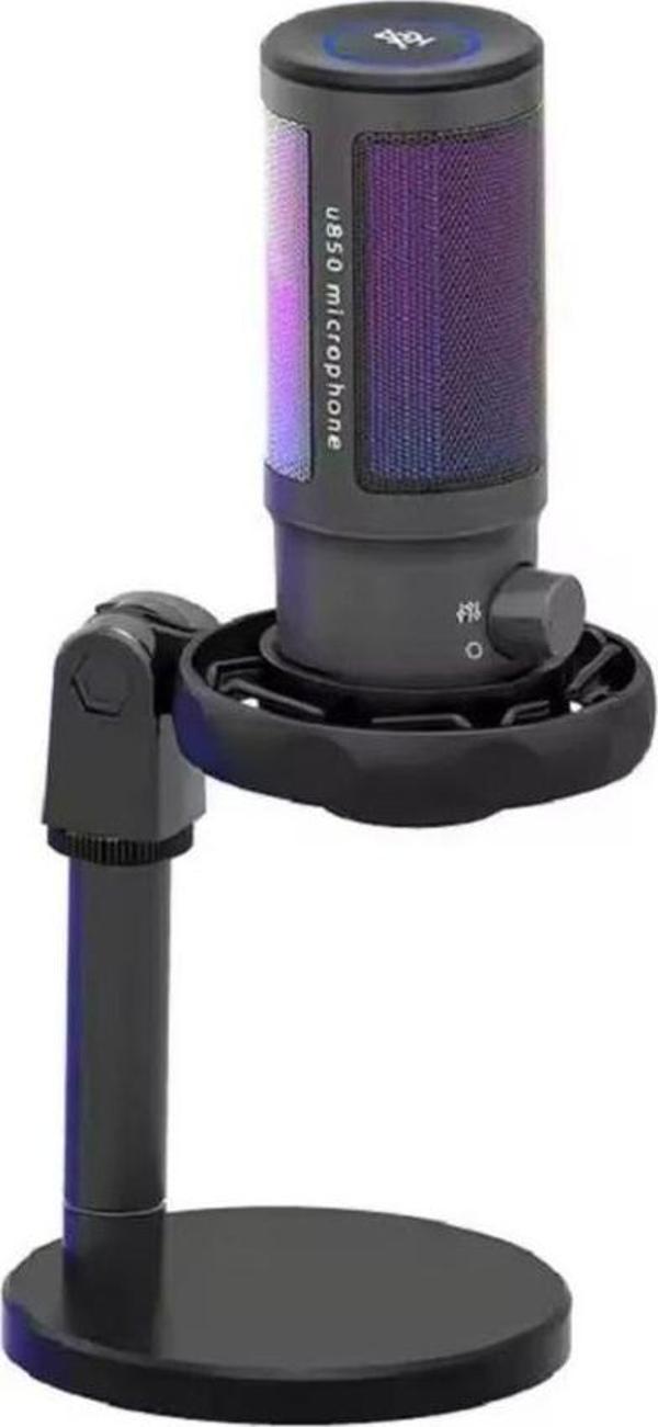 Yanmai U850 Kayıt Condenser Pop Filtre Kardioid Mikrofon + Tripod - Image 1