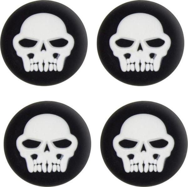 Dobe Skull   Ps5/Ps4/Ps3/Xbox One/One X/One S/Series X/Series S 3D Analog Silikon Koruyucu -4 Adet - Image 1