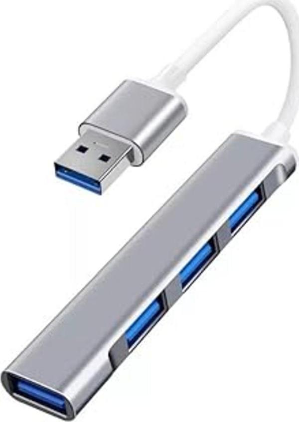 Primex Plus Px-Typ5 Ultra Slim Gri Usb Hub, 4 Port Usb 3.0 Çoklayıcı, Usb Çoklayıcı - Image 1