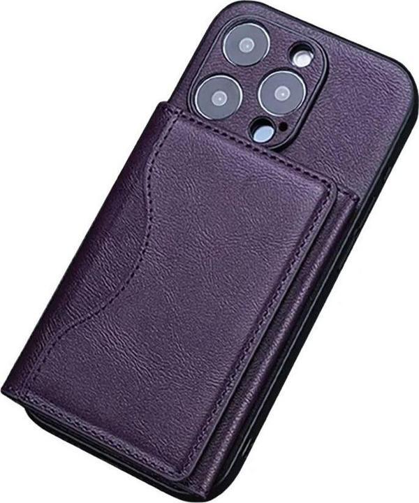 Bix İmw3 Magsafe Uyumlu Çoklu Kart Taşıma Özellikli Manyetik Pu Deri Cüzdan - Image 1