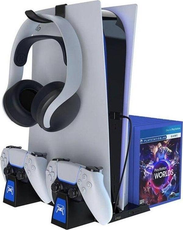İpega Pg-P5009 Ps5 Ve Aksesuarları İçin Çok İşlevli 5İn1  Multi Stand - Image 1