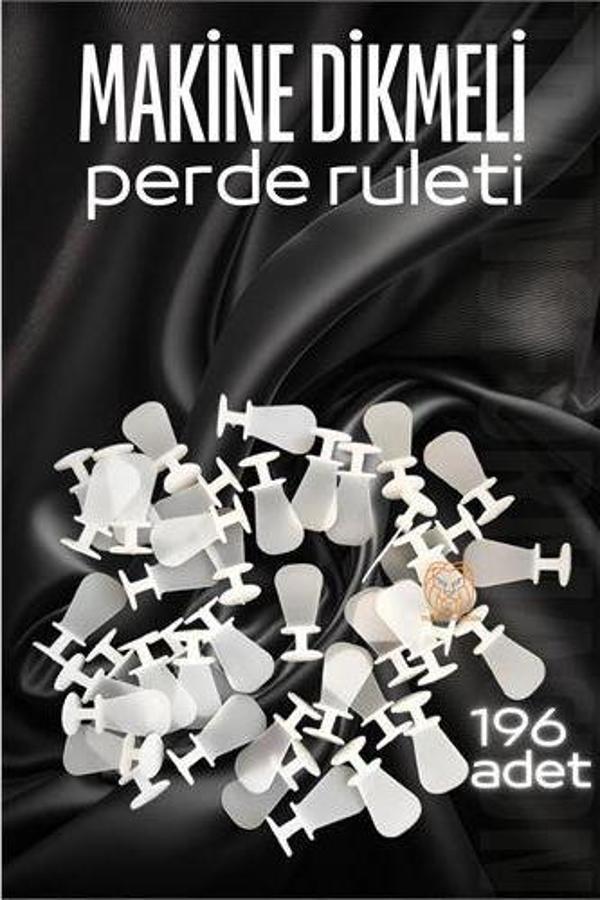 Makine Dikmeli Perde Düğmesi Perde ruleti Perde Düğmesi 196 Adet - Image 1