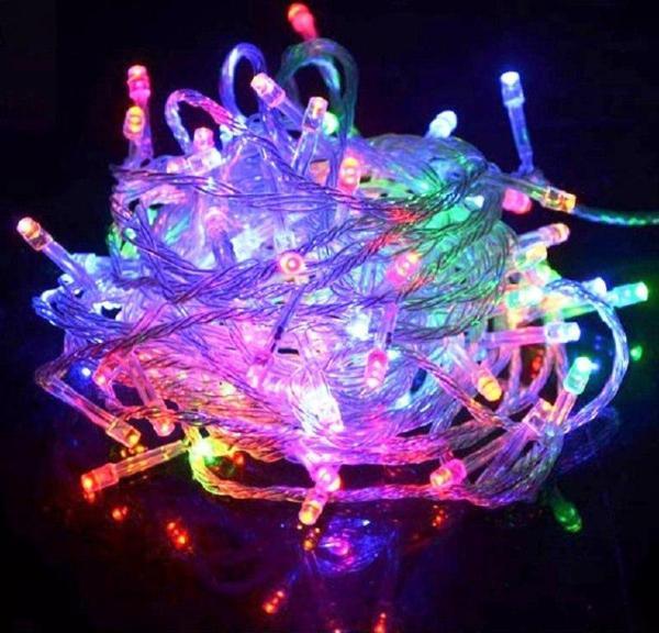 YENİ ÜRÜN 200 LED 14 METRE MULTİ COLORS LED LİGHT RENKLİ LED IŞIK RENKLİ İP LED IŞIK FİŞLİ RENKLİ IŞIK - Image 1