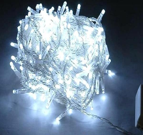 10 METRE BEYAZ LED IŞIK BEYAZ İP LED IŞIK KABLO IŞIK 220V FİŞLİ IŞIK DEKORASYON IŞIĞI NOEL IŞIĞI - Image 1