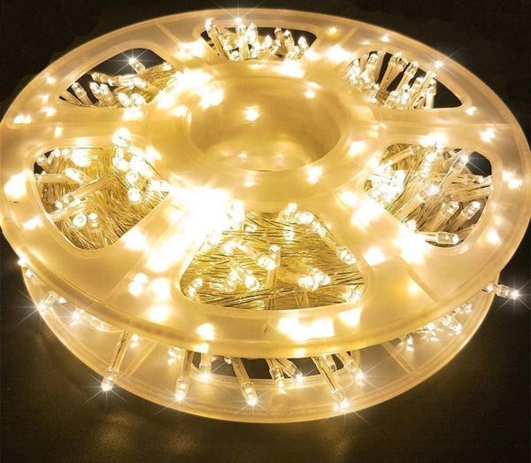 GÜN IŞIĞI VIP PROFESYONEL 50 METRE GÜN IŞIĞI LED IŞIK 220V FİŞLİ YILBAŞI IŞIĞI ŞEFFAF KABLOLU MODLU - Image 1