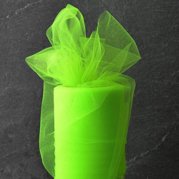 27 METREX70 CM AÇIK YEŞİL SÜSLEME TÜLÜ AÇIK YEŞİL TÜL ARABA DÜĞÜN DEKOR TÜL GREEN DECORATION TULLE - Image 1