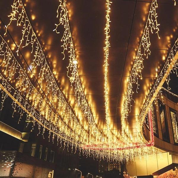 4 METRE 18 DALLI SAÇAK PERDE LED IŞIK 18 DALLI SAÇAK LED IŞIK GÜN IŞIĞI SALKIM LED IŞIK EKLEMELİ - Image 1