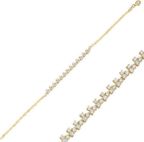 Altın Taşlı Set Bileklik 4,47 Gram - Image 1