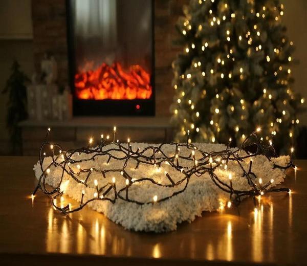 ORJİNAL PİRİNÇ GÜN IŞIĞI LED IŞIK 4 METRE 100 LED LAMBALI 220 VOLT FİŞLİ MODLU MODEL GÜN IŞIĞI LED - Image 1