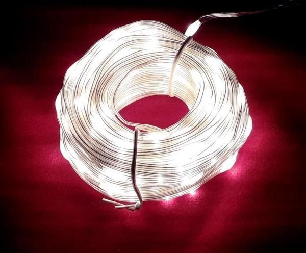 VIP KALİTE 10 METRE GÜN IŞIĞI LED IŞIK 100 MİCRO DÖKME LED IŞIKLI İÇ DIŞ MEKAN SU GEÇİRMEZ LED IŞIK - Image 1