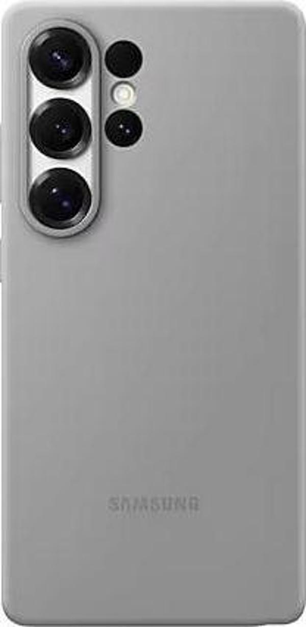 Samsung Galaxy S25 Ultra Gri Silikon Kılıf - Image 1