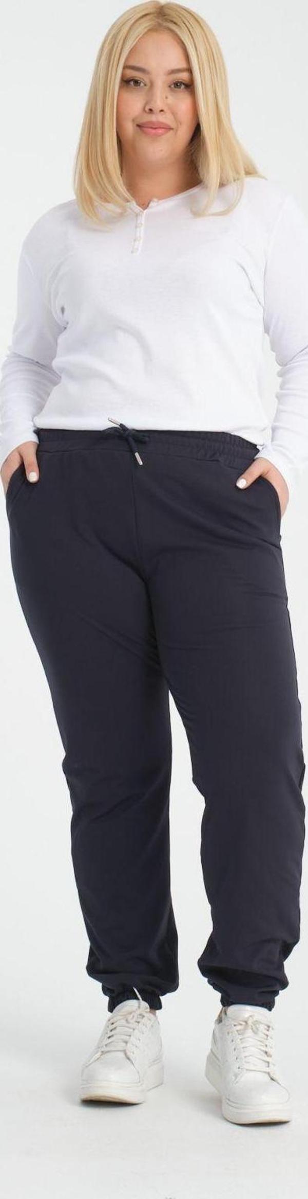 Banega Curve Kışlık Jogger Cepli Dalgıç Kumaş Şardonlu Polar Eşofman Altı - Image 1