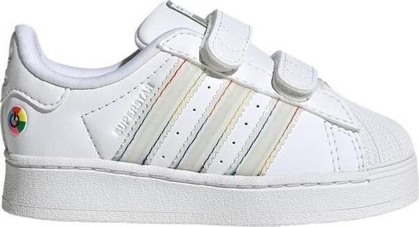 adidas Beyaz Bebek   Sneaker SUPERSTAR LED LIGHTS CF I JI0511 - Image 1