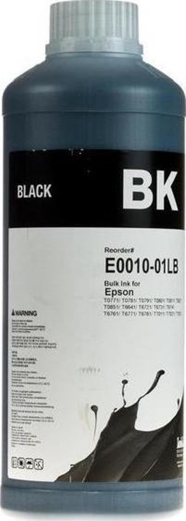 InkTec Epson Muadil 1LT Black Mürekkep (L Serisi)(E0010-01LB) - Image 1