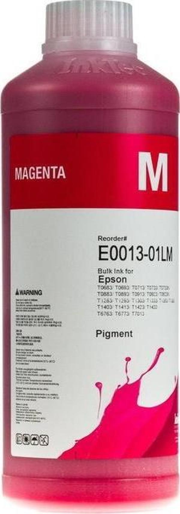 InkTec Epson Muadil 1LT Magenta Pigment Mürekkep (Wf Serisi)(E0013-01LM) - Image 1