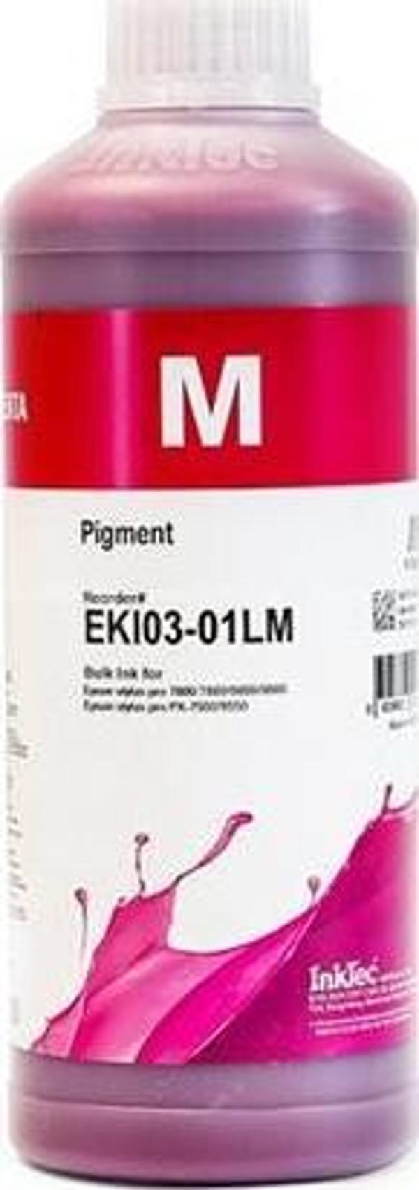 InkTec Epson Stylus Pro Muadil 1LT Magenta Pigment Mürekkep (EKI03-01LM) (PowerChrome K3) - Image 1