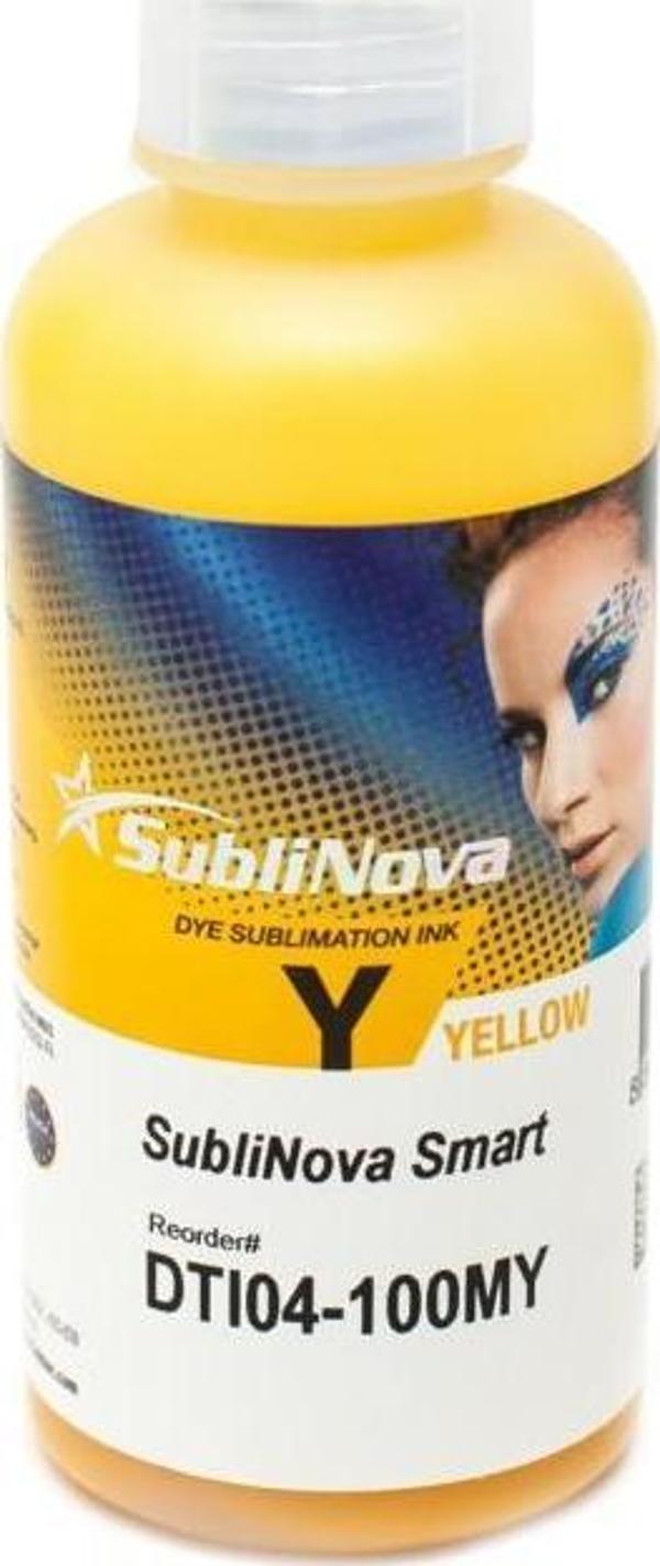 InkTec Sublinova Epson Muadil Süblimasyon Mürekkep 100ml Sarı (DTI01-100MY) - Image 1