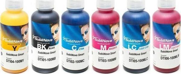 InkTec Sublinova Epson Muadil Süblimasyon Mürekkep 6x100ml Set (DTI01-100M) - Image 1