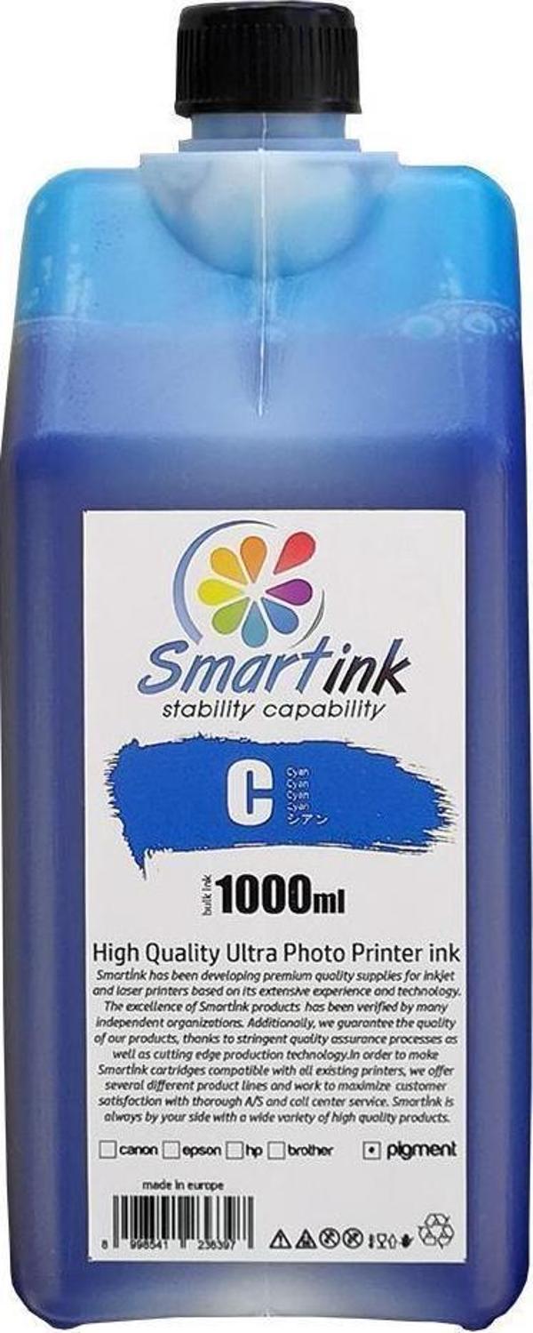 Smartink HP Uyumlu 1000ml Mavi Mürekkep - Image 1