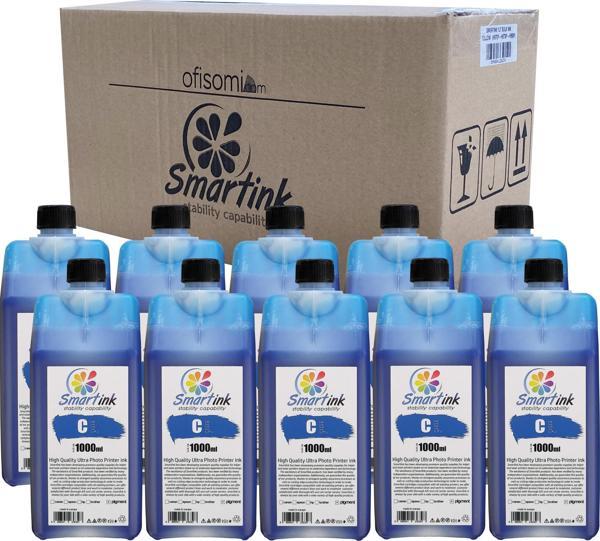 Smartink HP Uyumlu Pigment Mürekkep 10Litre Mavi (H971P-H973P-H980P) - Image 1