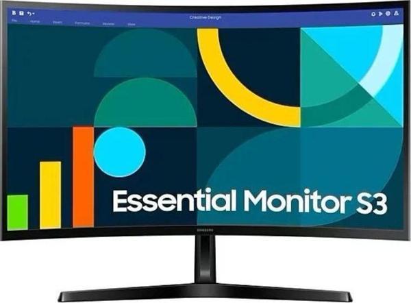 SAMSUNG S3 LS27D366GAUXUF 27'' FHD 100Hz 4ms VA Curved Monitör - Image 1