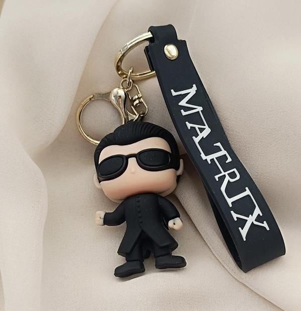 Matrix Anahtarlık Silikon Kartlık Karvizitlik Oyuncak Çanta Süsü - Image 1