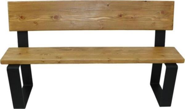 NTCollection Masif Ağaç Sırtlı Bank - ( Uzunluk 150 cm )  - Image 1