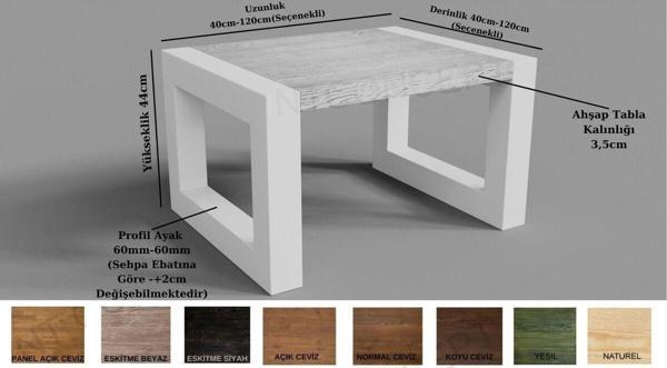 NTCollection Rose Doğal Ahşap Dörtlü Ofis ve Çalışma Odası Takımı - 240'lık Takım - Image 1