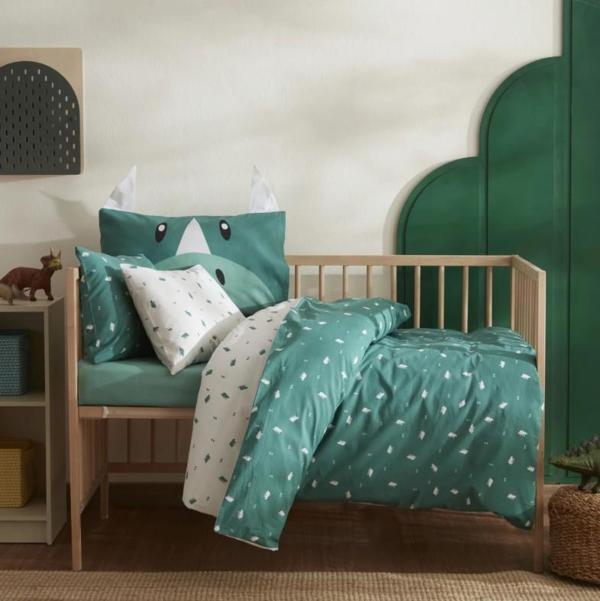 Karaca Home Marty Yeşil Bebek Nevresim Takımı - Image 1