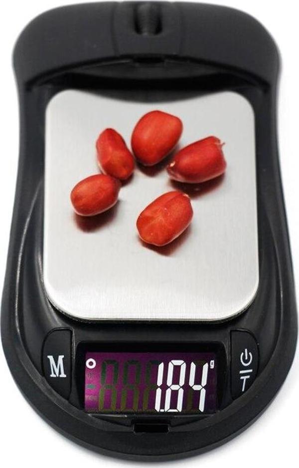 hassas terazi 200 Gr 0.01 Gr Mouse Cep Terazisi-Findit - Image 1