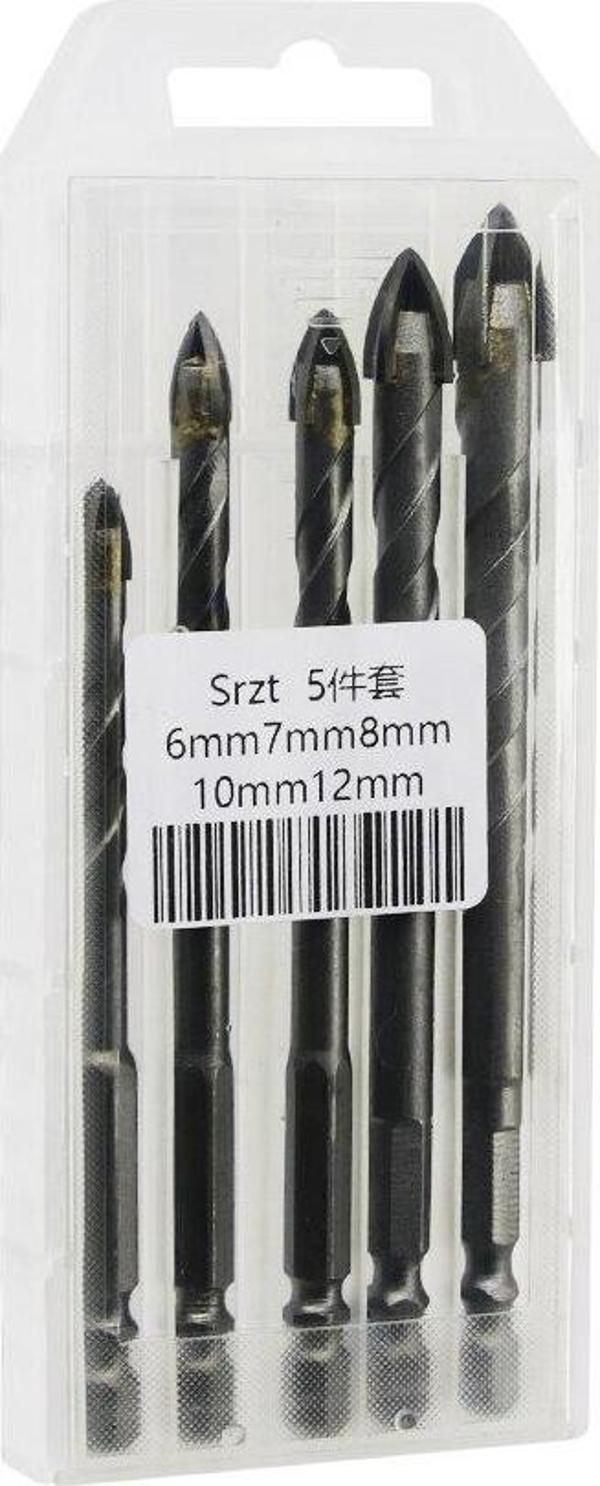 OK UCU TİPLİ   5PCS   ÇOK AMAÇLI MATKAP UCU   6-7-8-10-12MM-Findit - Image 1