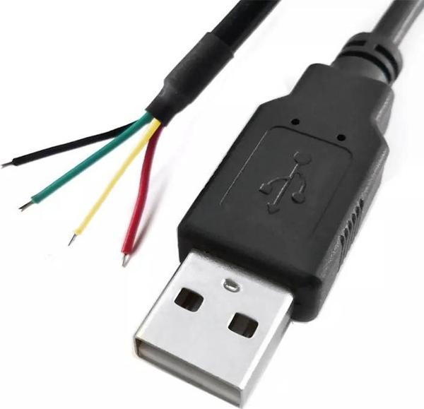 USB KABLO 1.5 METRE AÇIK UÇLU-Findit - Image 1