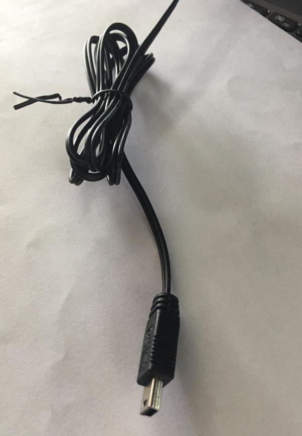 YERLİ ÜRETİM 1.2 METRE 18/0.10BS*2F MİNİ USB YEDEK ADAPTÖR KABLOSU-Findit - Image 1