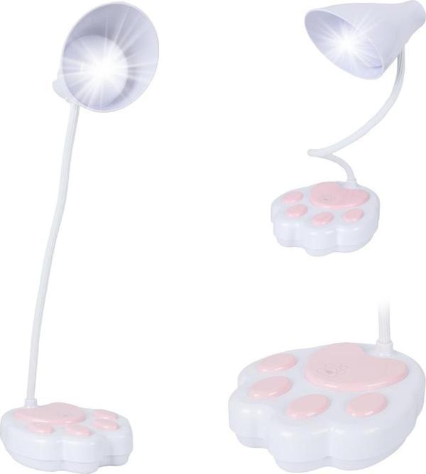 20 LEDLİ 2.5 WATT ŞARJLI ESNEK MASA LAMBASI (OM-114)-Findit - Image 1