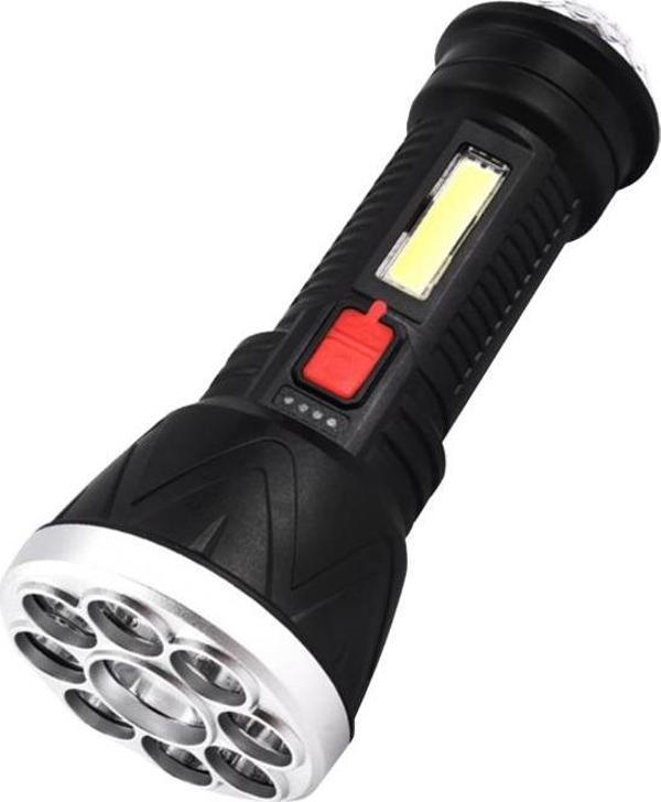 CL-W09 9+1 LEDLİ + MİNİ DİSKO TOPLU ŞARJLI EL FENERİ-Findit - Image 1