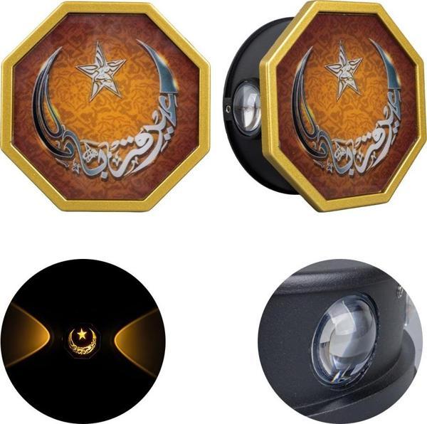 3000K AYYILDIZ HİLAL DEKORATİF LED DUVAR APLİK-Findit - Image 1