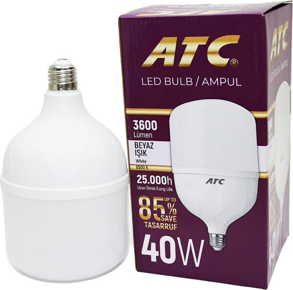 40W TORCH LED BULB AMPUL BEYAZ E27-Findit - Image 1