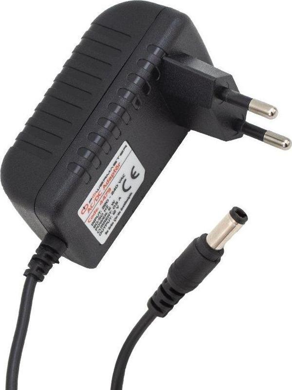 12 VOLT 0,5 AMPER PLASTİK KASA PRİZ TİPİ ADAPTÖR 5.5*2.5 UÇ-Findit - Image 1