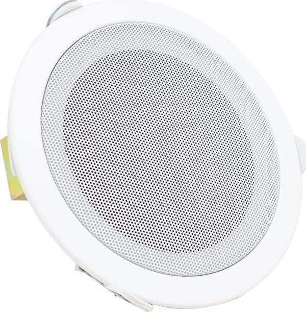 18 CM 6 WATT BEYAZ TRAFOLU METAL KASA ALÇIPAN HOPARLÖR (DELİK ÇAPI 15 CM)-Findit - Image 1
