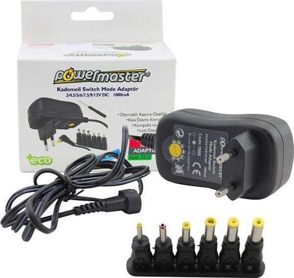 3 VOLT - 12 VOLT - 1 AMPER 30W AYARLI SWITCH MODE ADAPTÖR-Findit - Image 1