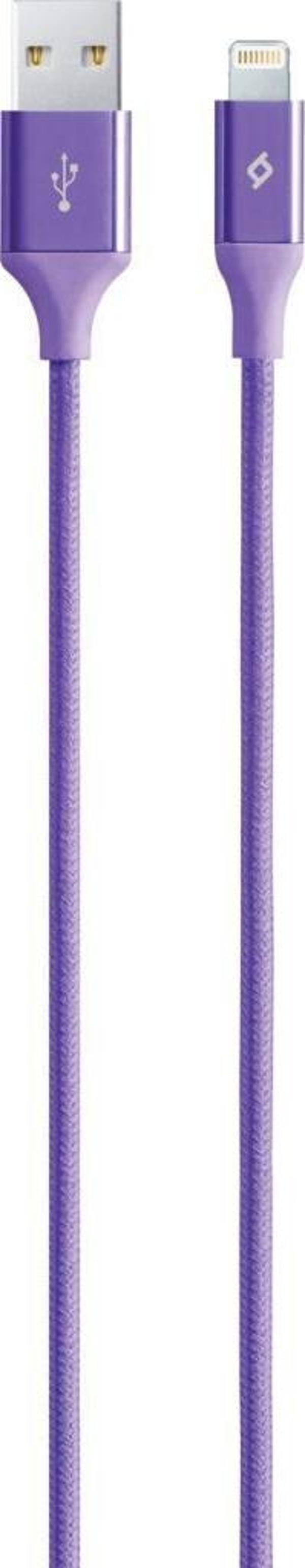 Ttec AlumiCable Lightning Kablo Mor 1.2M 2DK16MR - Image 1