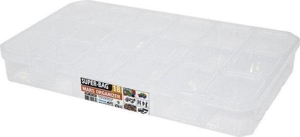 MARS 18 BÖLMELİ ŞEFFAF ORGANİZER BOX-Findit - Image 1
