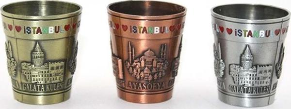 Metal İstanbul Yöresel Shot Bardak - Image 1