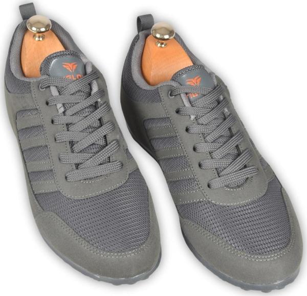 DeepSEA Erkek Füme Yanları Şeritli Fileli Spor Ayakkabı 2509944 - Image 1
